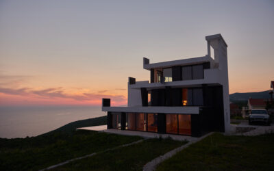 Casas de alto standing con diseño minimalista