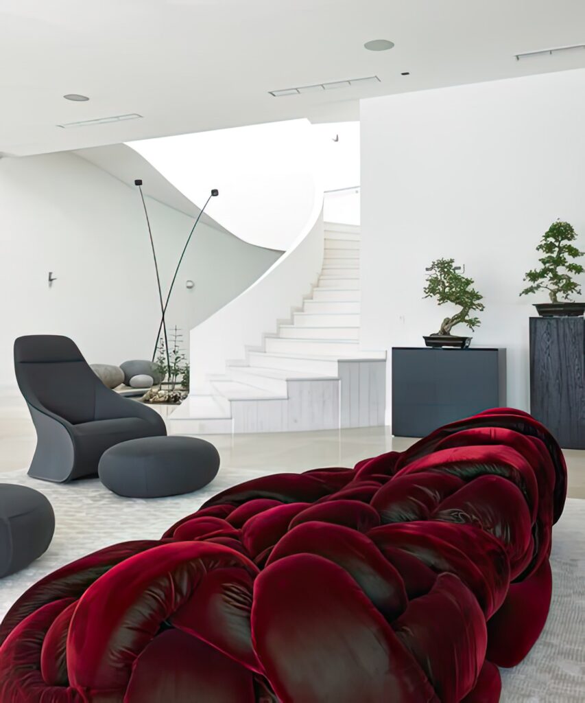 Casas de alto valor con interiores de diseño