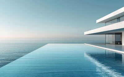 Construcción de casas con piscina infinita